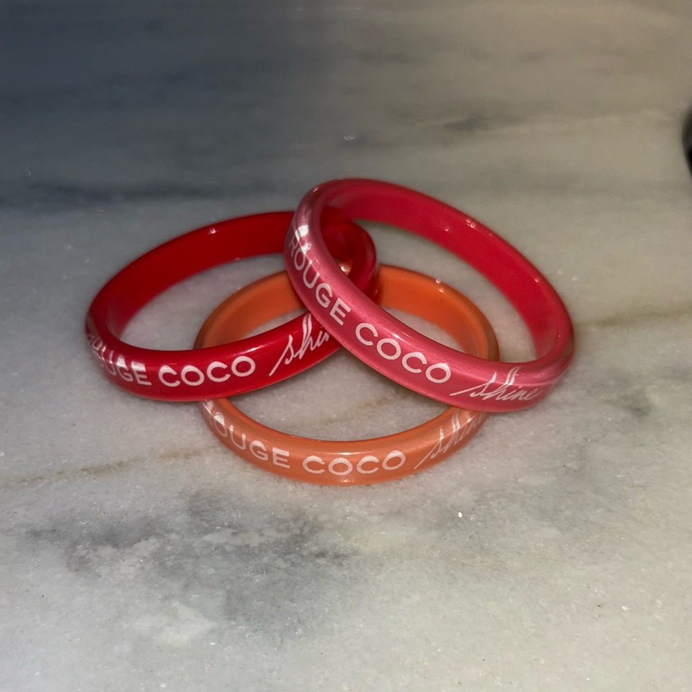 Chanel Rouge Coco Bangles - Picture 2 of 3